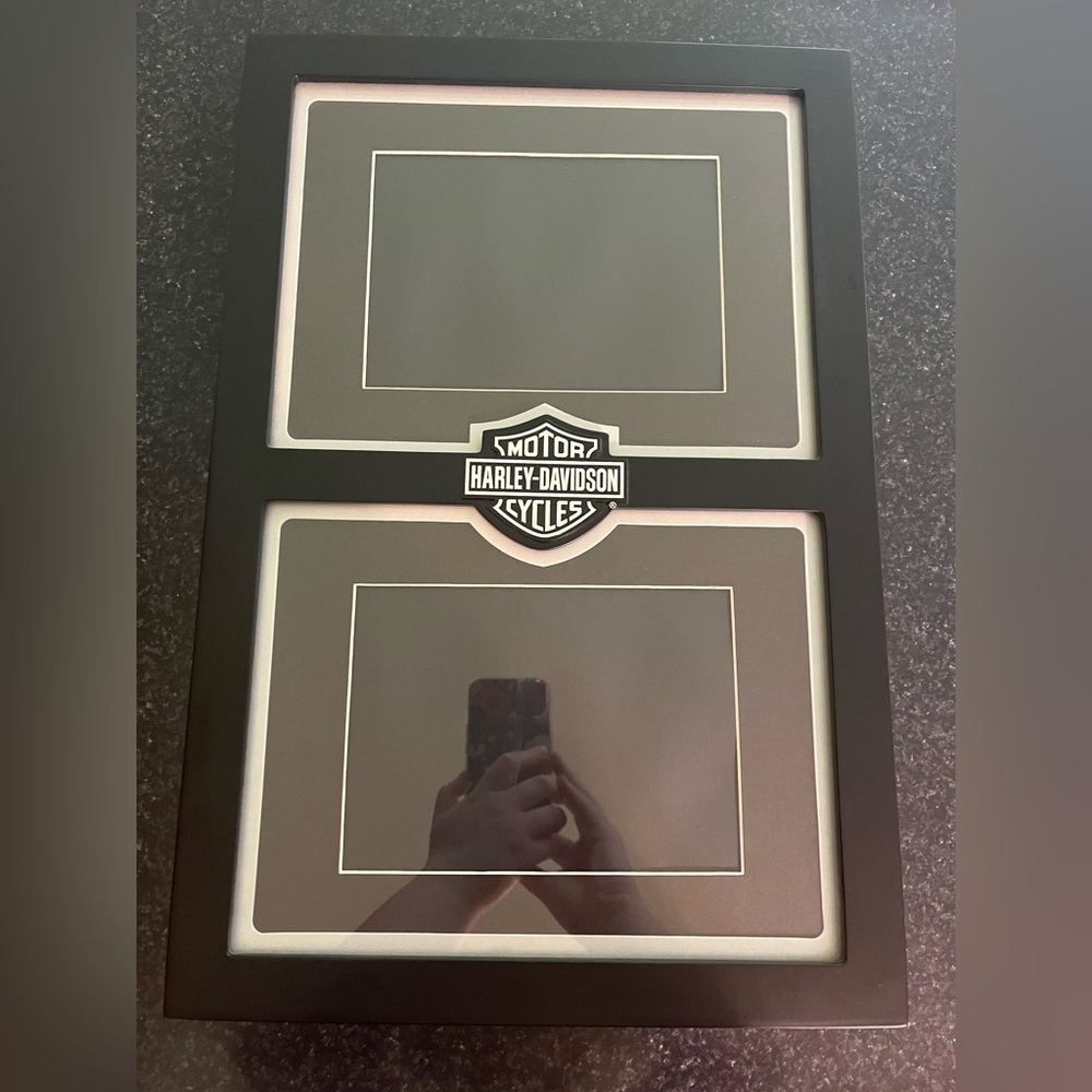 Harley Davidson Double Photo Frame
